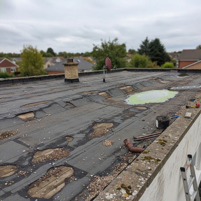 Sagging Roof Repair